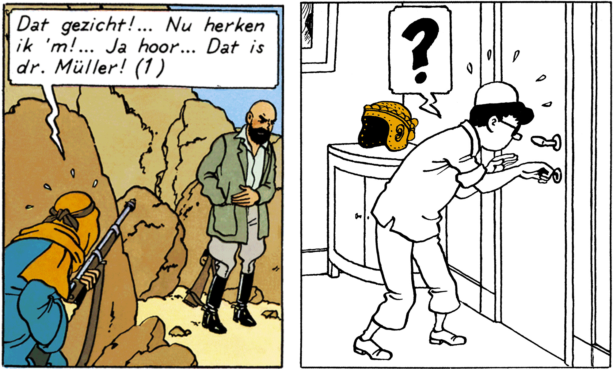 Le professeur Smith, archéologue, dans Tintin au pays de l'or noir